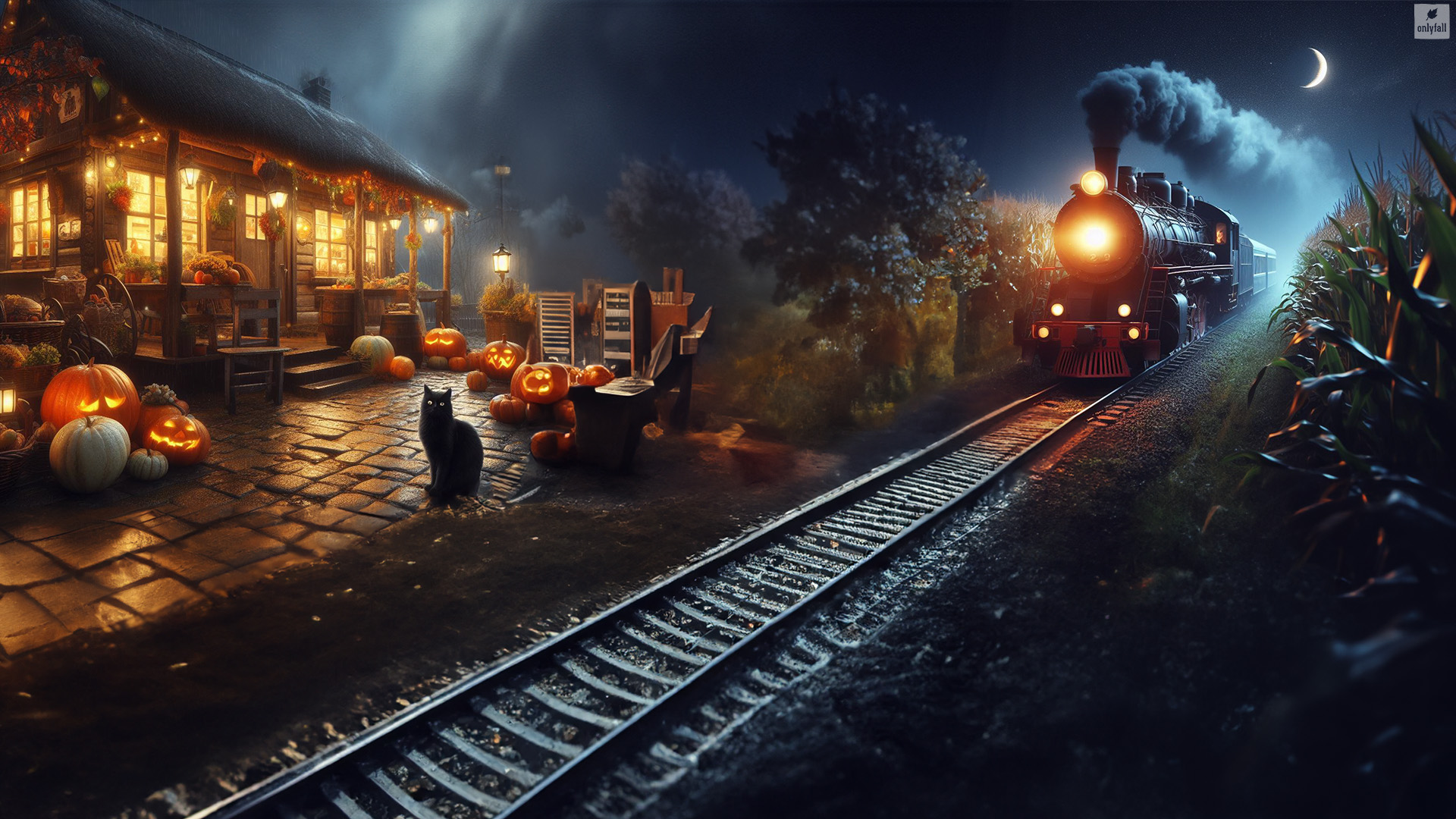 Featured image for “Monday Mashup #3 – Soul Stealing Cat + Midnight Train”